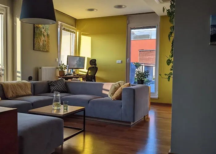 Luxurious Villa-apartment With Spacious Terrace Appartement Praag